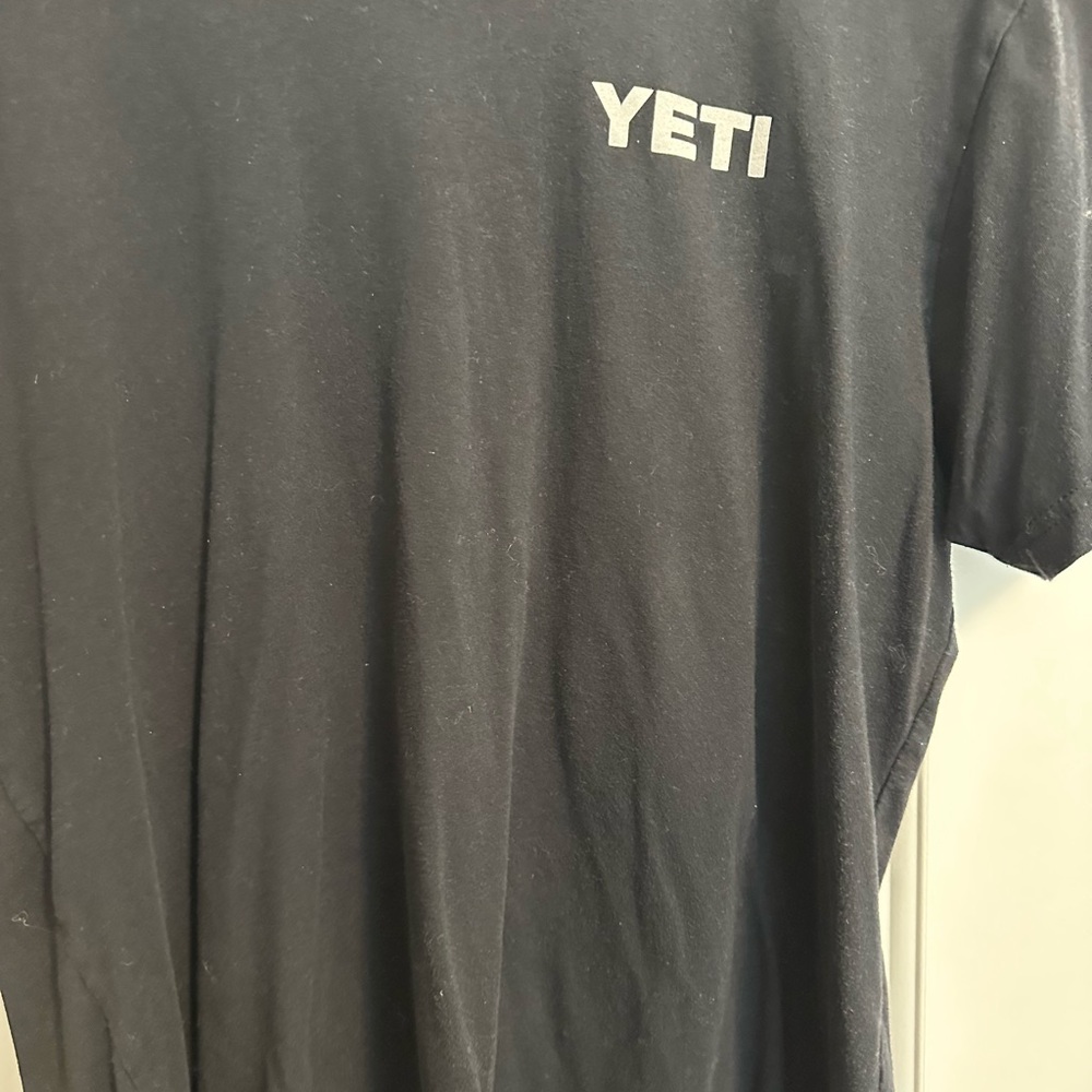 YETI Men's Black T-Shirt